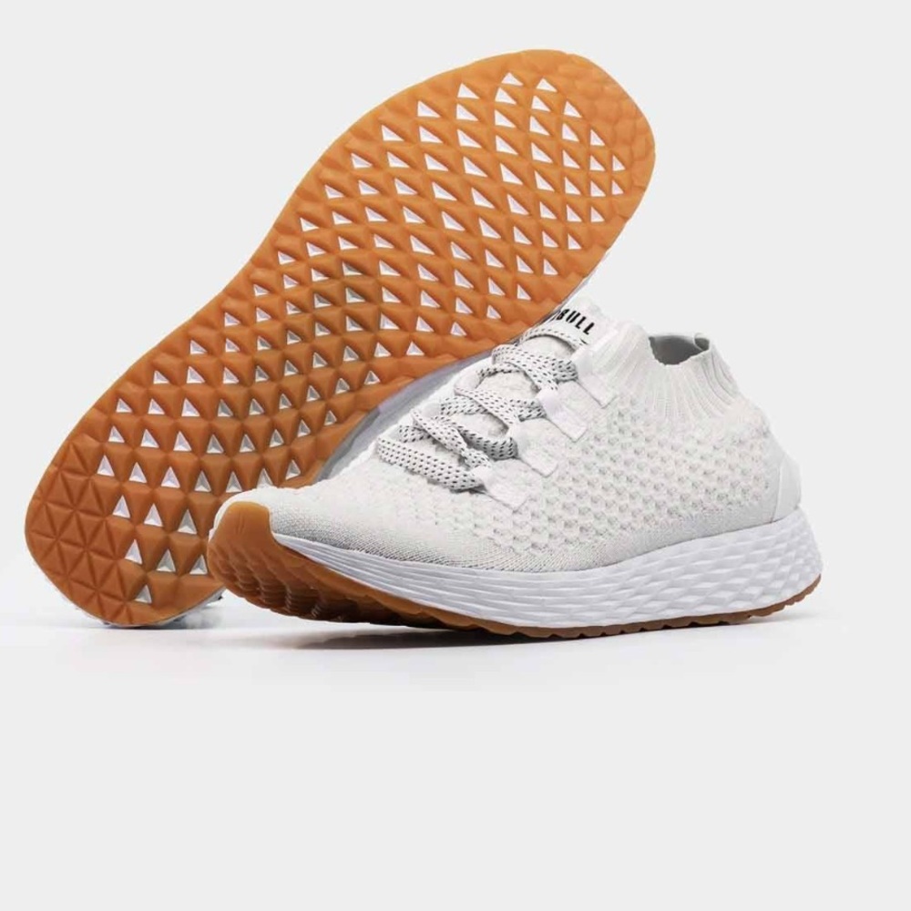 White NOBULL Knit Runner
